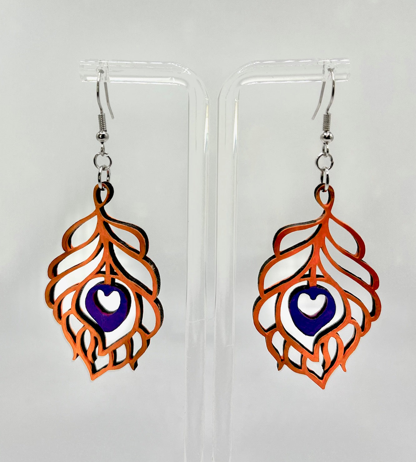 Peacock Radiance Earrings