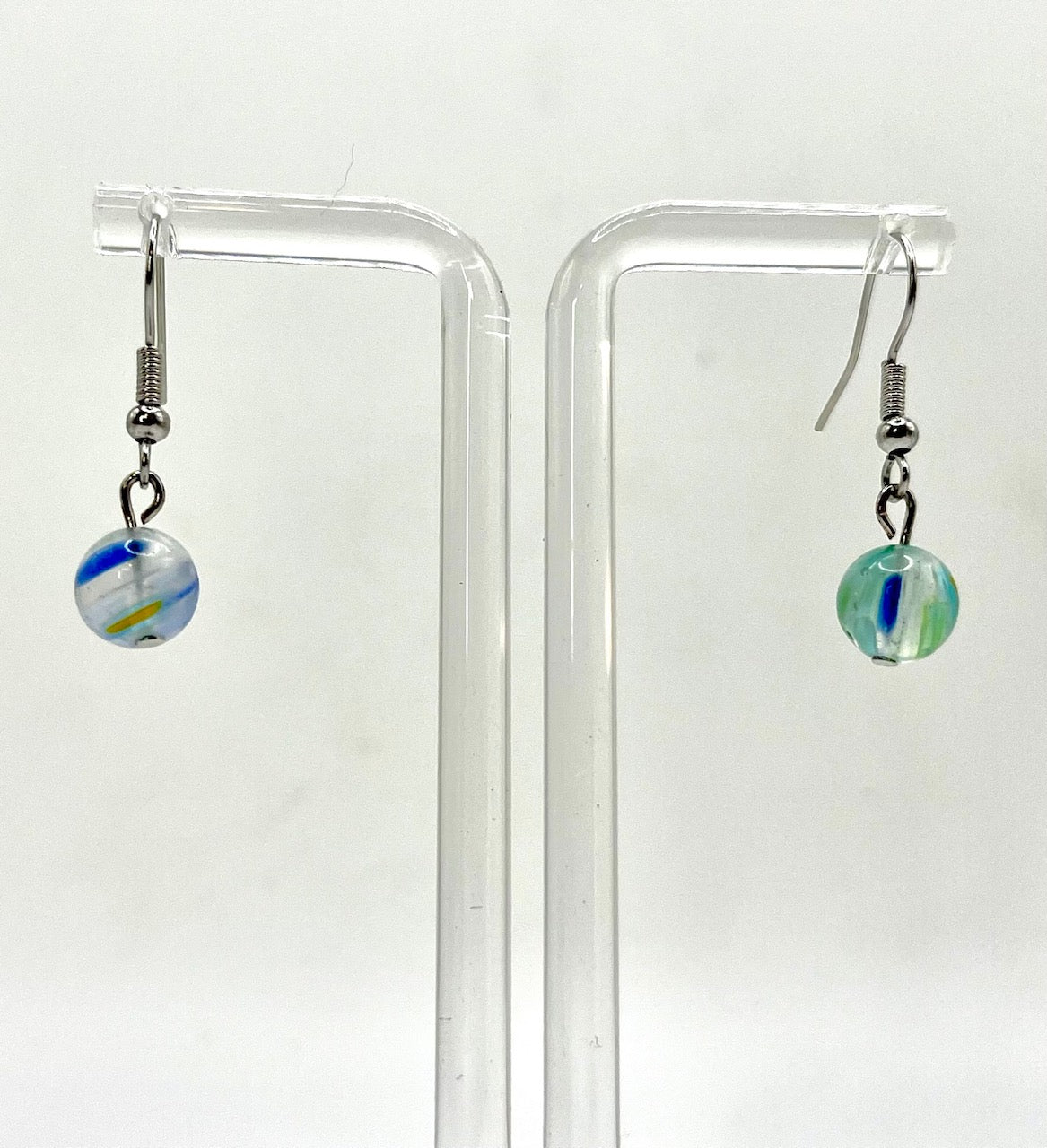Marble Essence Earrings and Necklace Set