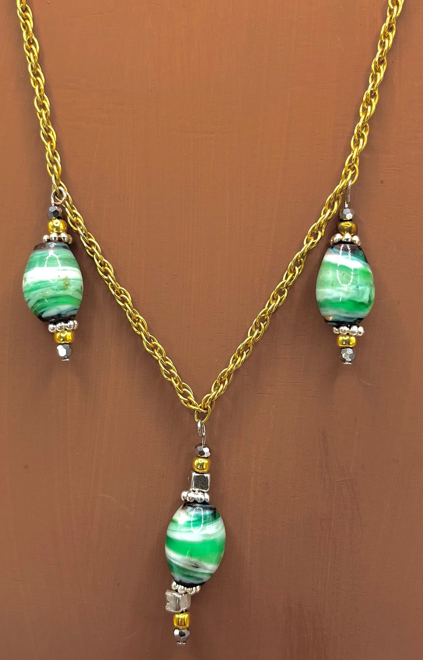 Golden Verde Elegance Set