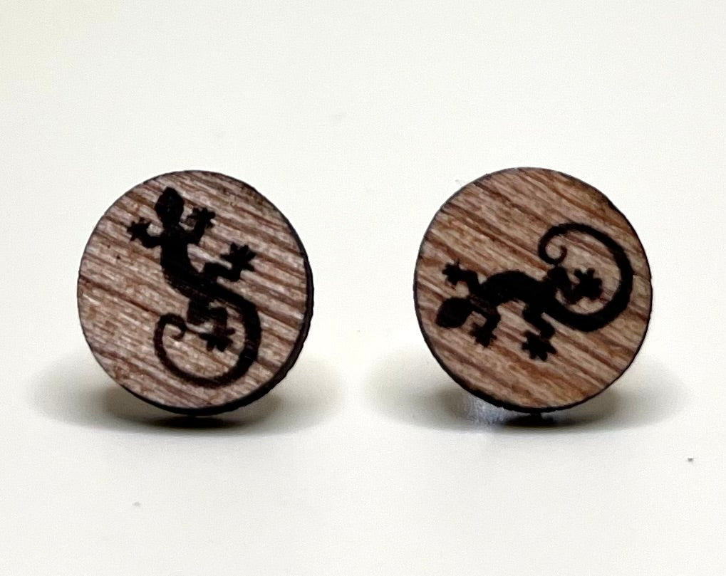 Harmony Lizard Studs