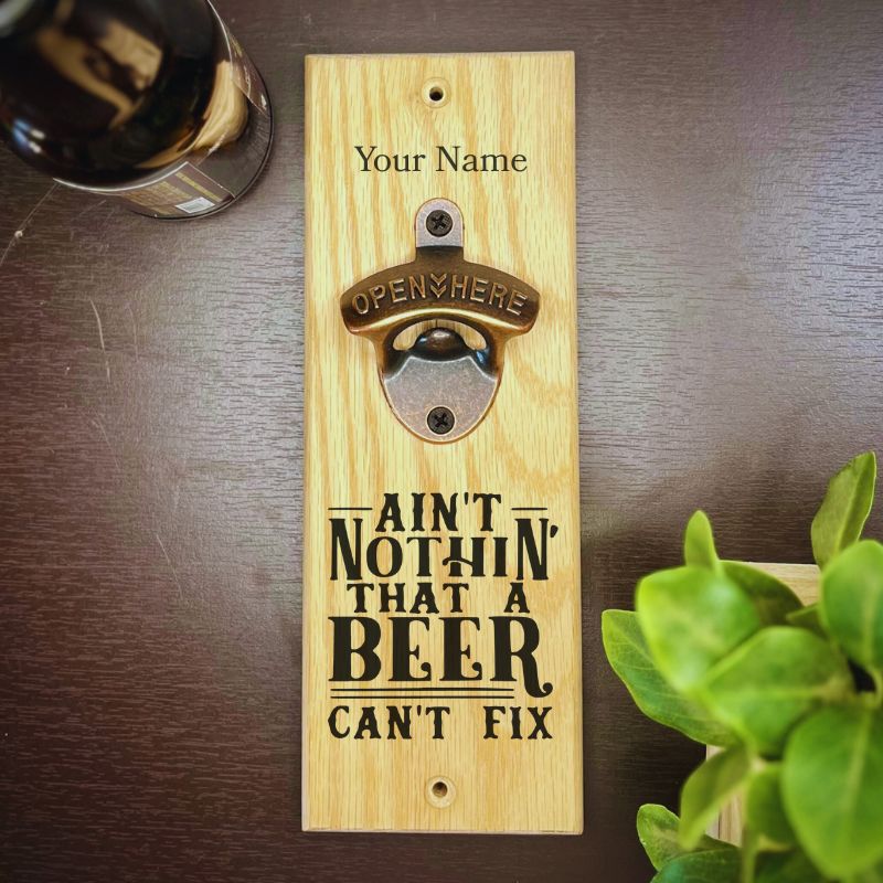 Personalized Bottle Opener With Funny Sayings