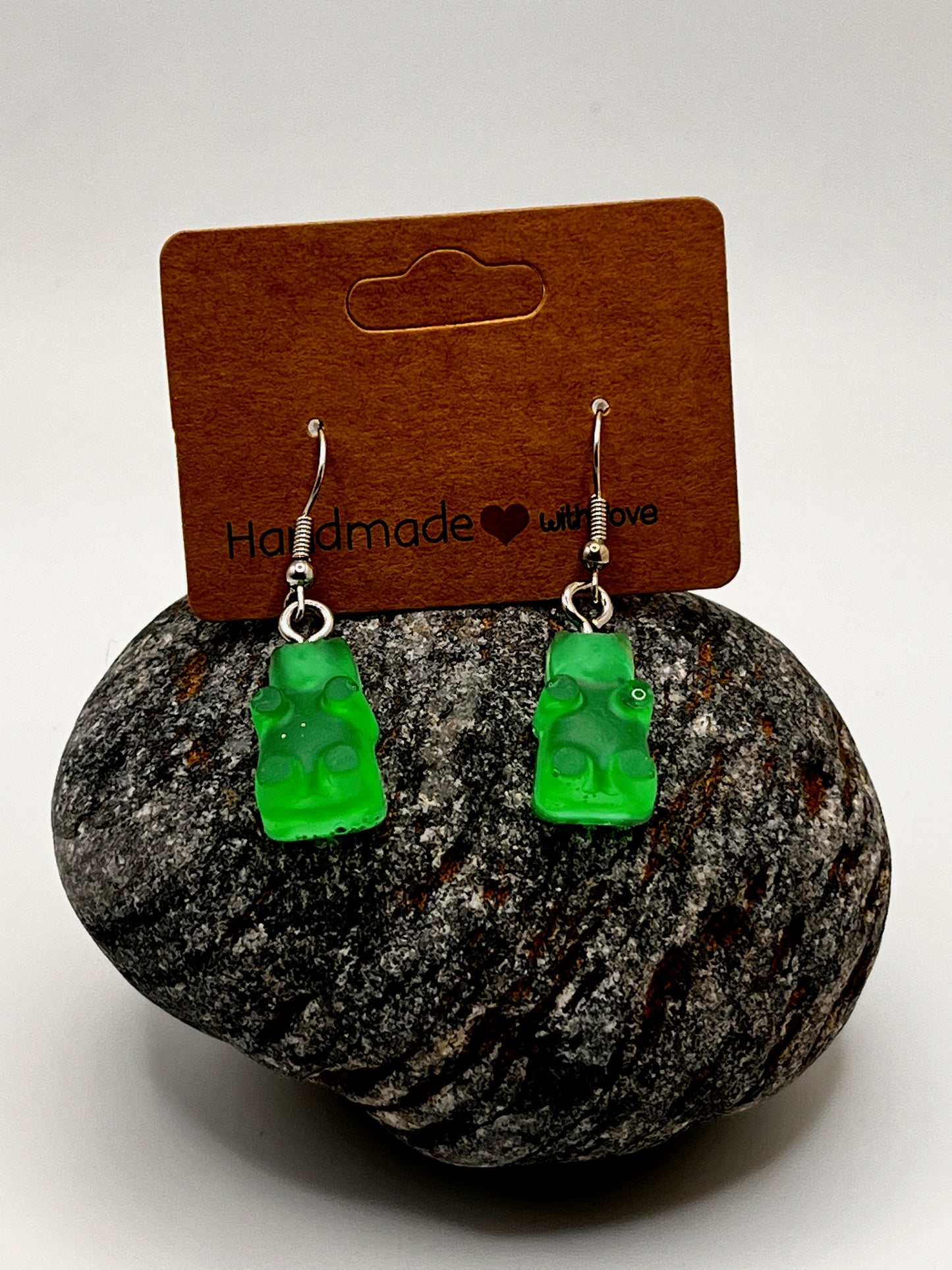 Gummy Bear Epoxy Resin Earrings
