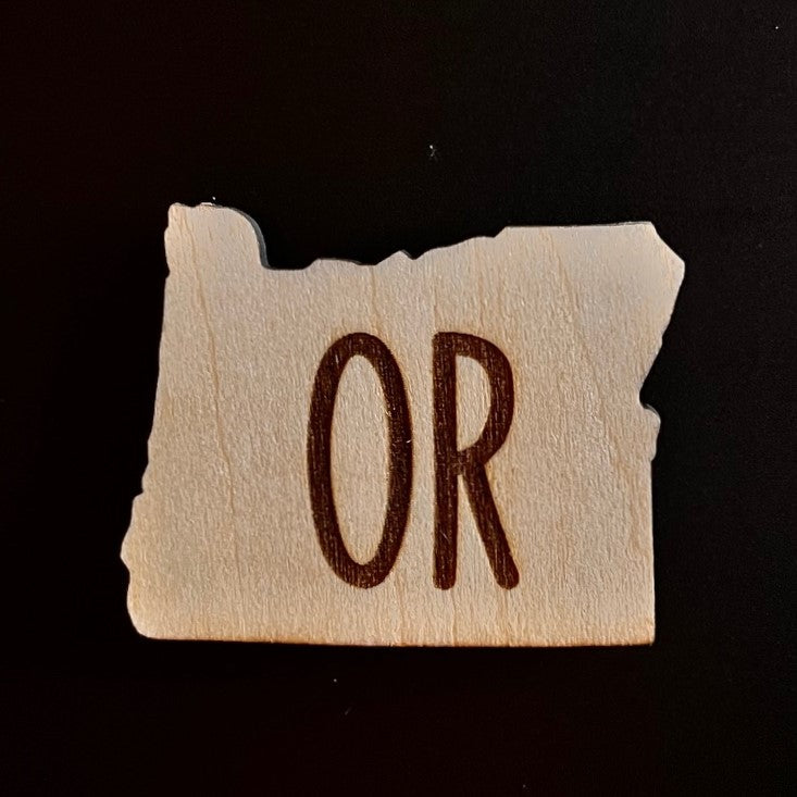 "OR" Oregon State Magnet