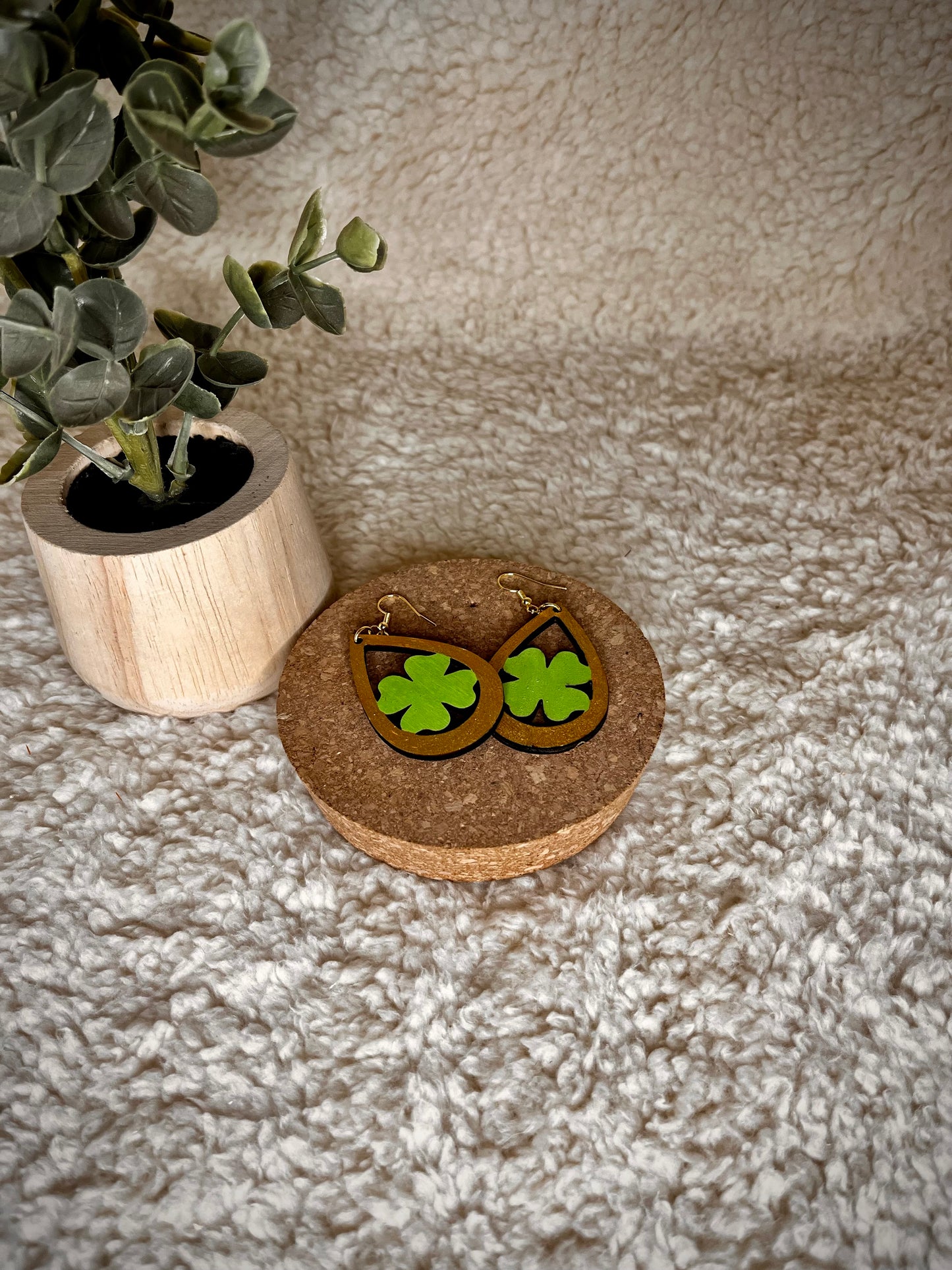 Celtic Clover Earrings