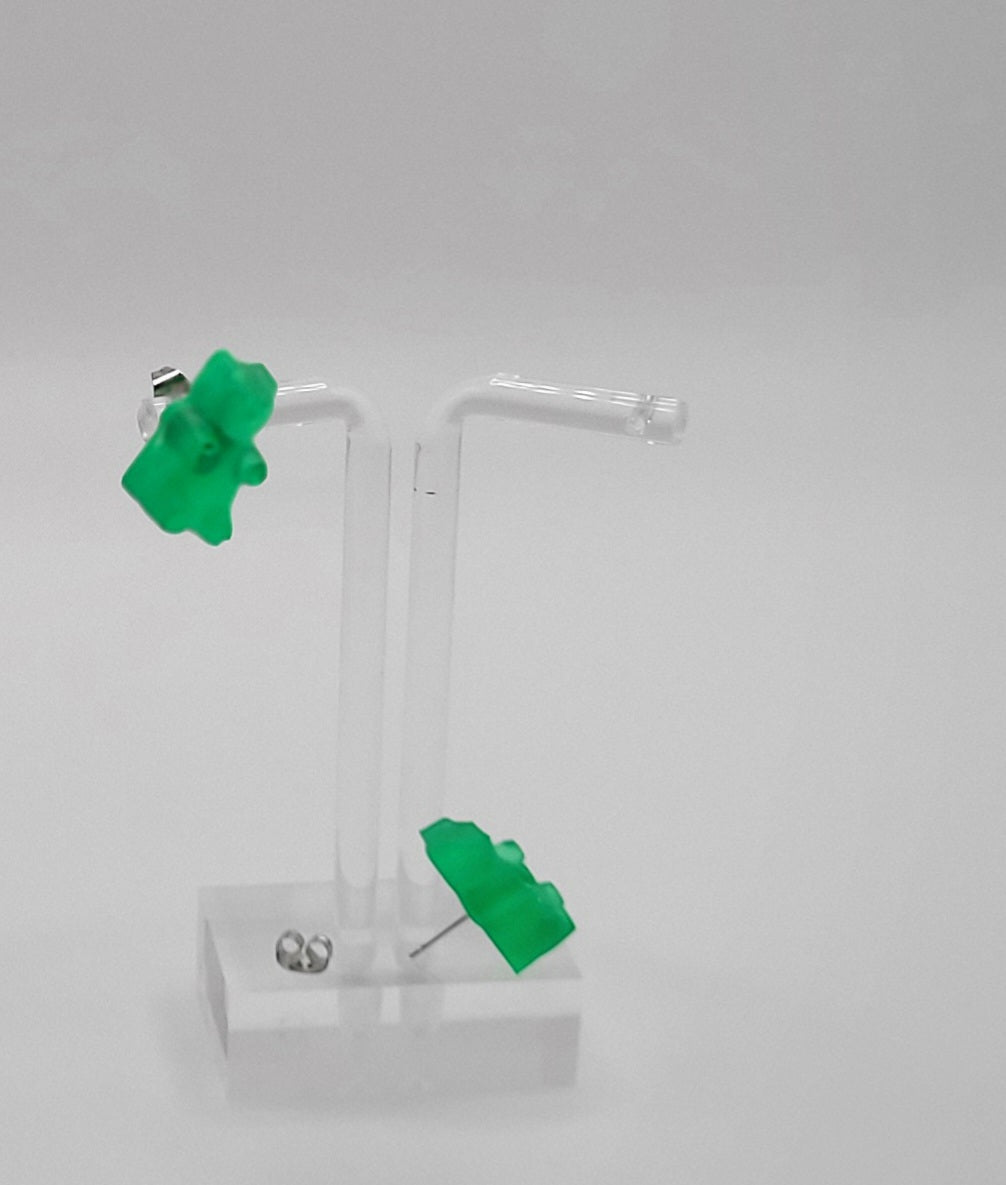 Gummy Bear Epoxy Resin Earrings