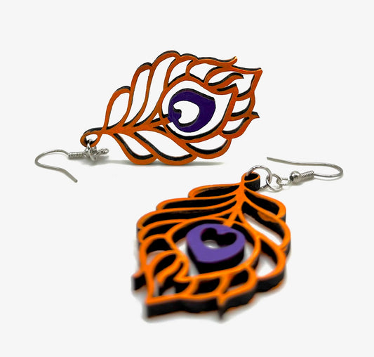 Peacock Radiance Earrings