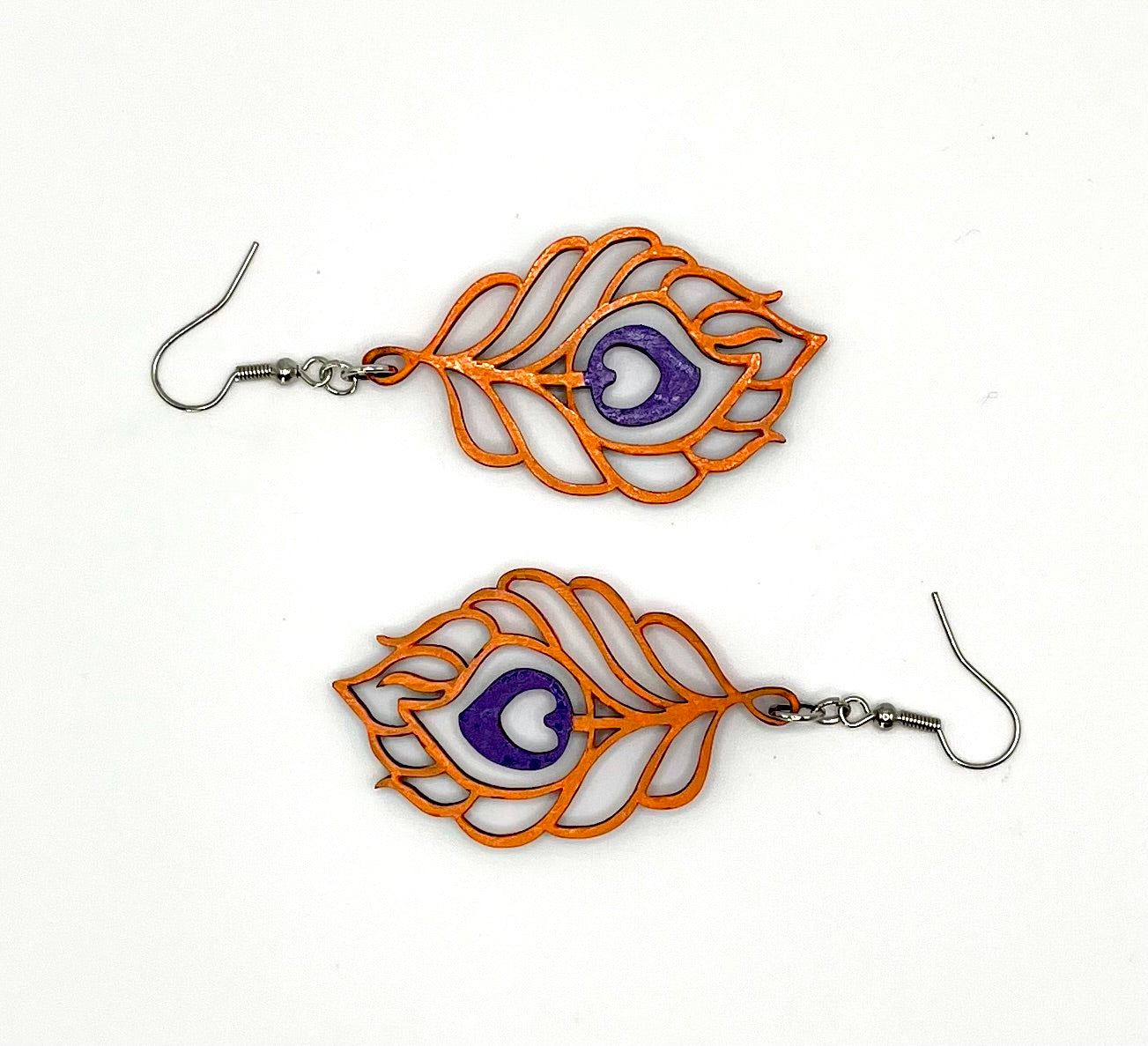 Peacock Radiance Earrings