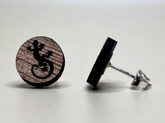 Harmony Lizard Studs