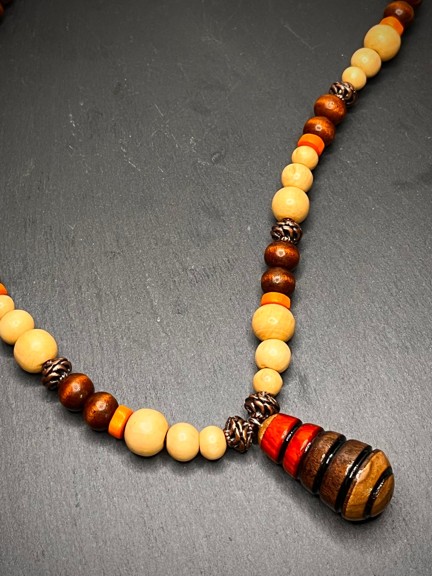 Earth & Ember Pendant Necklace