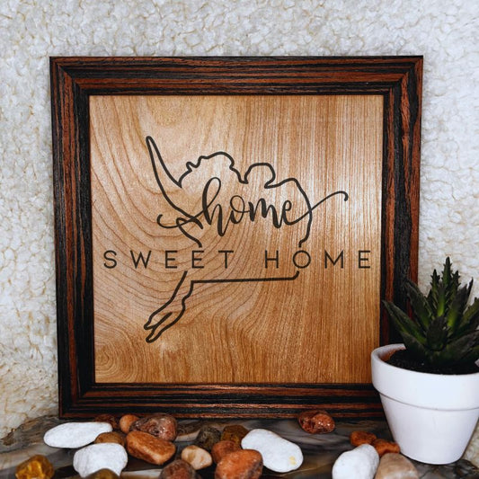 Alaska Home Sweet Home Decor