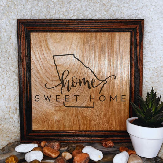 Georgia Home Sweet Home wall decor