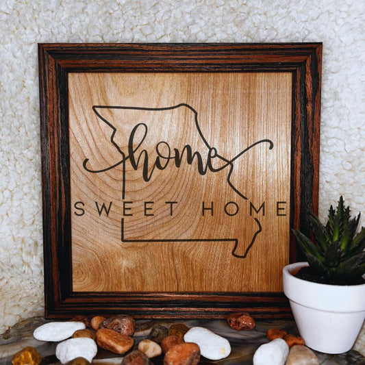 Missouri Home Sweet Home State Decor