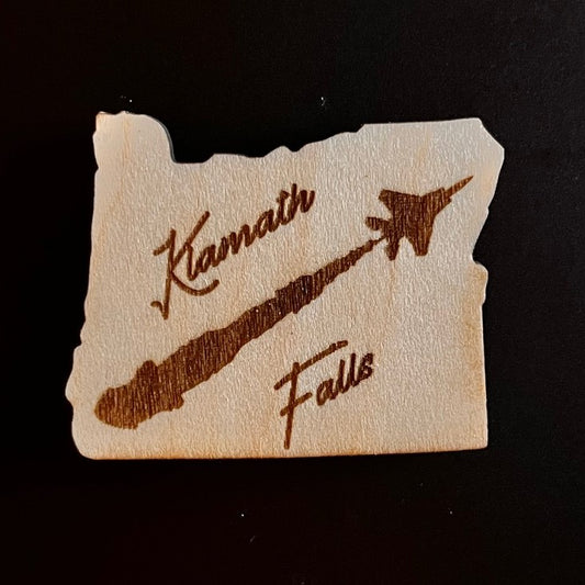 Fighter Jet Air Show Klamath Falls Oregon Magnet