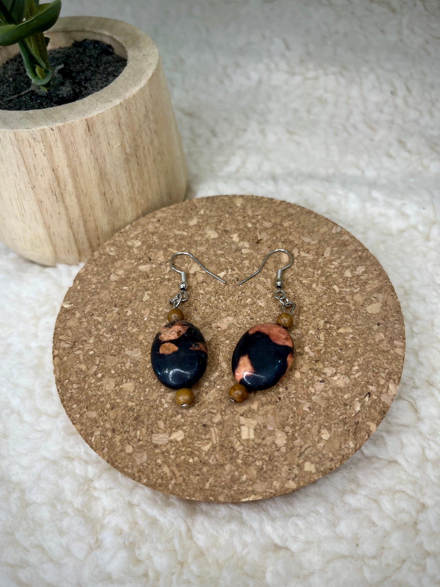 Purple Harmony Earrings
