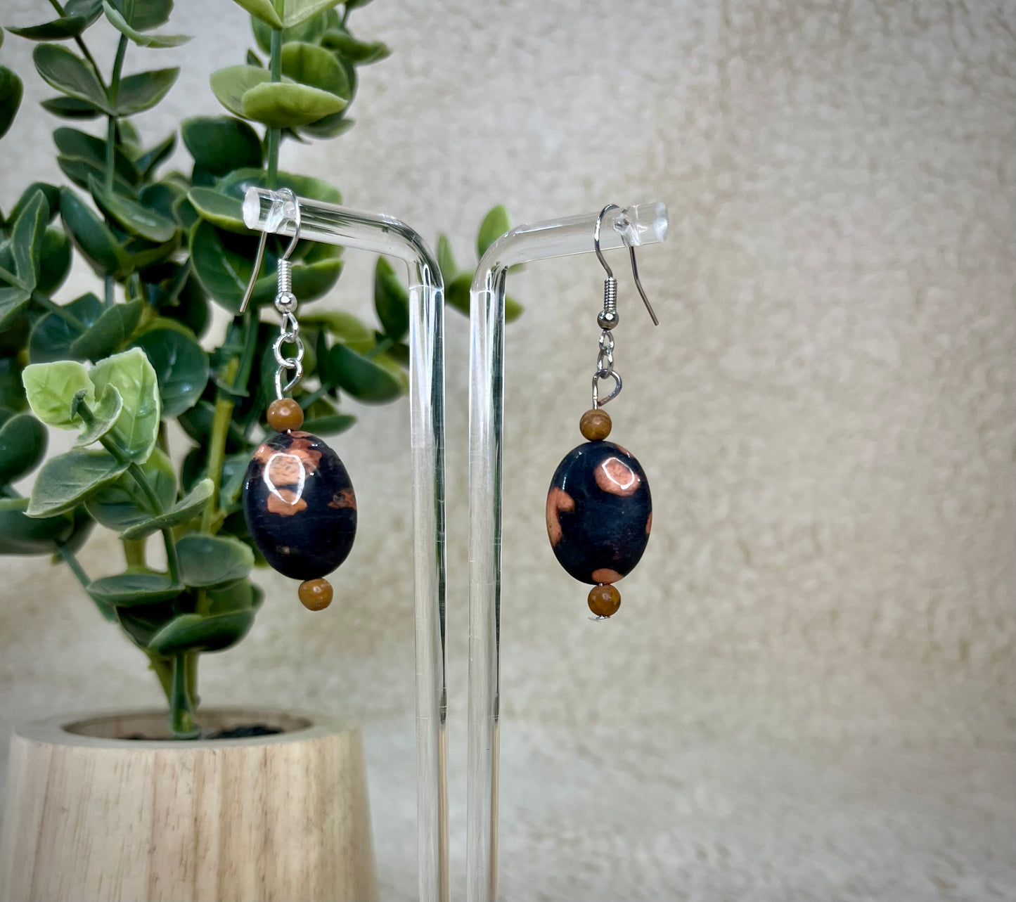 Purple Harmony Earrings