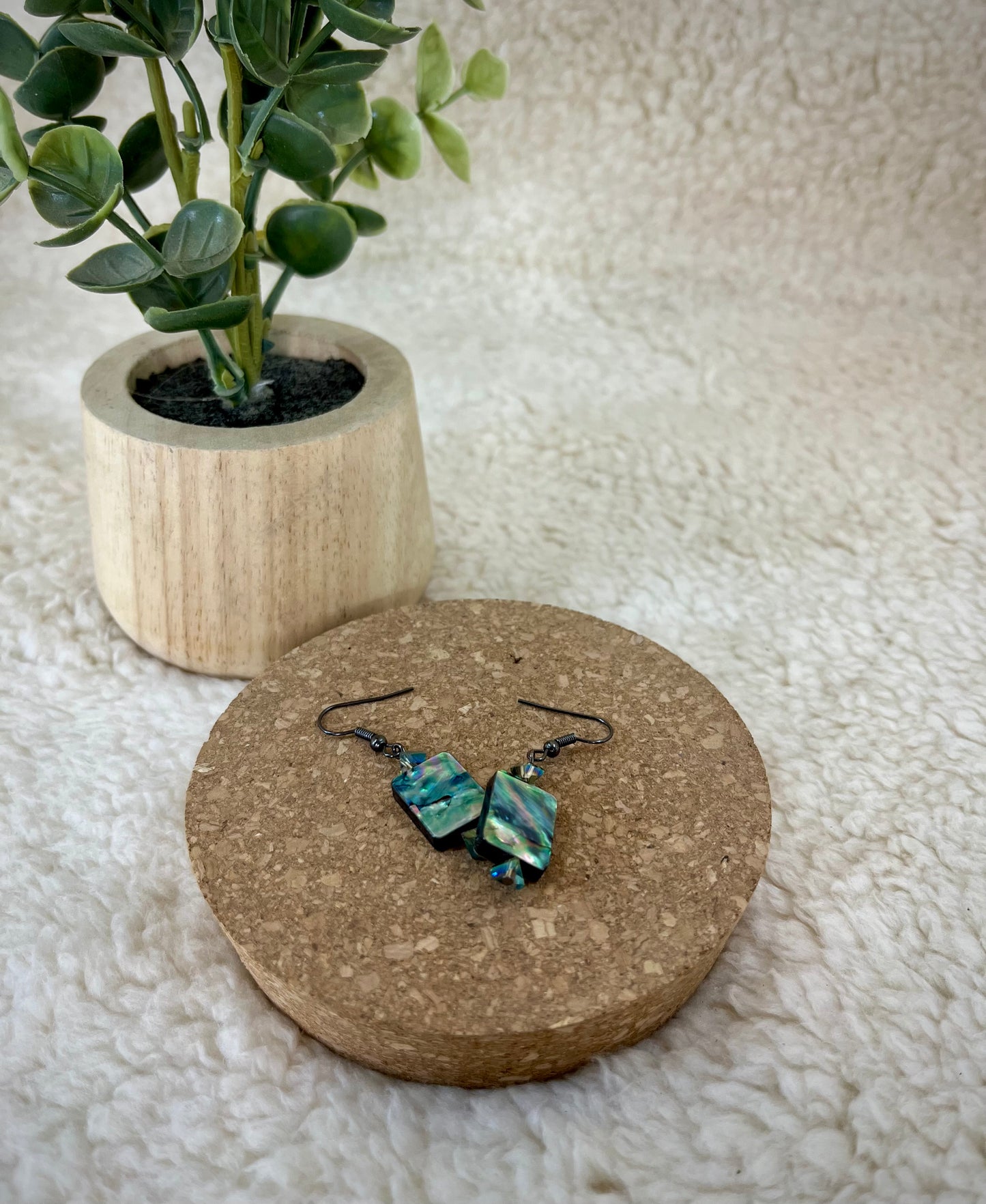 Prism Fire Glass Earrings