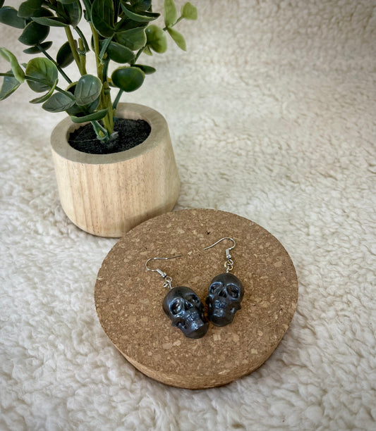 Resin Skull Earrings
